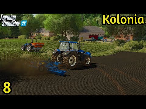 New ROLL & FERTILIZING contracts | KOLONIA | EP. 7 | #farmingsimulator22 #timelapse