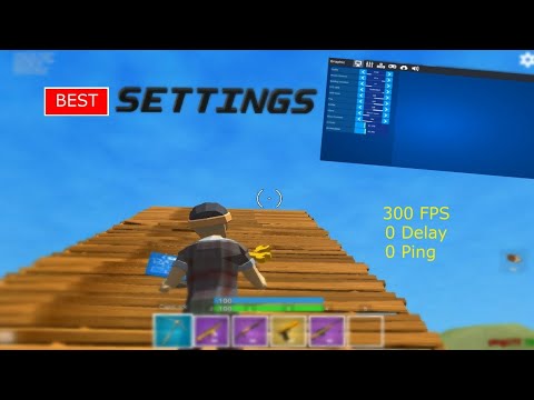 BEST BUILD NOW GG SETTINGS 0 PING 0 DELAY 300 FPS