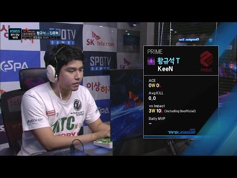 [SPL2015] KeeN(Prime) vs Impact(SKT) Set3 Coda -EsportsTV, Starcraft 2