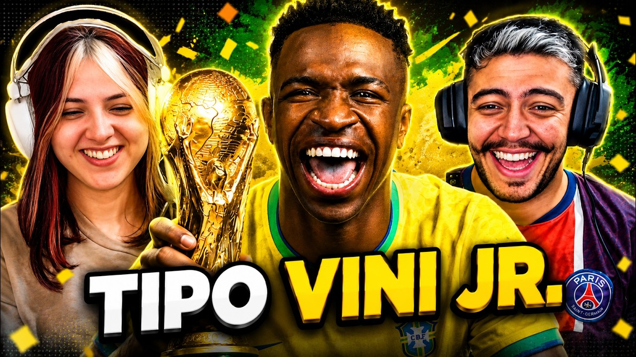 Tipo Vini Jr ⚽ | BAILA VINI | (Copa do Mundo 2026 ⭐) | MHRAP | REACT