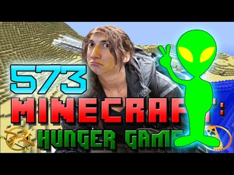 Minecraft: Hunger Games w/Mitch! Game 573 - ALIEN SPACESHIPS!