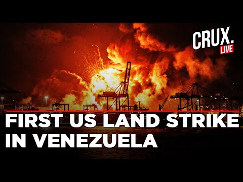 LIVE | Trump Starts US-Venezuela Land War? CIA Drone Strike Targets "Drug Loading" Port | Crux