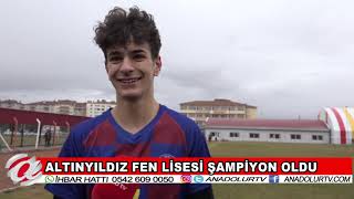 (NEVŞEHİR) Altınyıldız Fen Lisesi şampiyon oldu