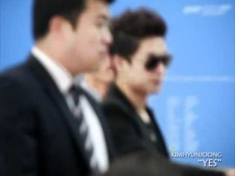 [fancam] 110502 Kim hyun joong@Incheon Airport Departure