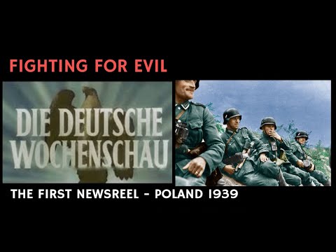 Niemiecka kronika propagandowa z czasów II wojny światowej (Die Deutsch Wochenschau) Color E2 Polska