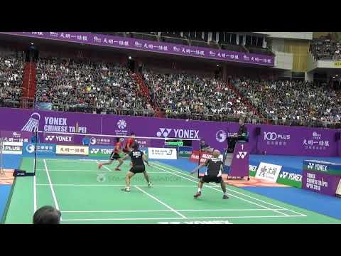 20181007Taipei Open Final XD YANG Po-Hsuan+WU Ti Jung(TPE)vs PRASETYA+Marsheilla(INA)1-2