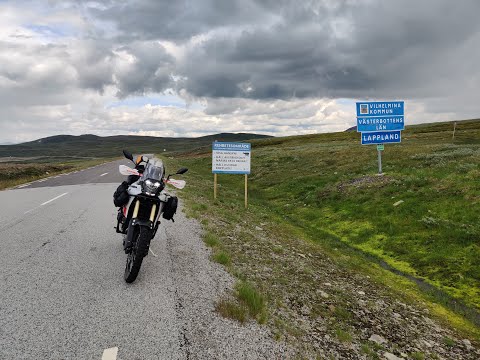 Solo motorcycle adventure through Sweden