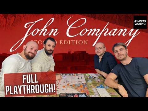 Full Playthrough of the board game John Company