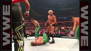 Ric Flair, Shawn Michaels &amp; Triple H defeat the Spirit Squad with the Figure Four: Raw, Nov. 27, 200