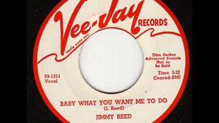 Baby What You Want Me To Do  - Jimmy Reed