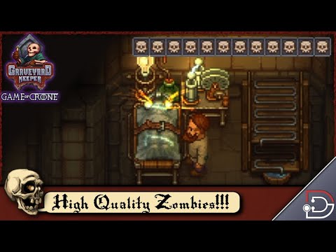 How I made My First High Quality Zombie!!! | Graveyard Keeper Gameplay