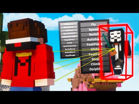 SFIDO L'HACKER più FORTE delle BEDWARS su MINECRAFT!