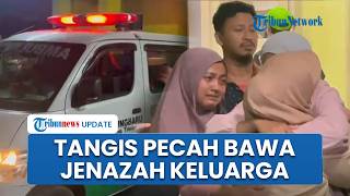 Tangis Keluarga Pecah Bawa Jenazah Korban Kecelakaan Maut KA Vs KRL di Bekasi, Saling Pelukan