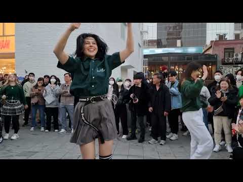 [STREET ARTIST] BLACK MIST. HONGDAE BUSKING. 230305.