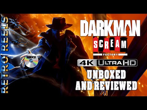 Darkman (1990) 4K Ultra HD Blu-ray Unboxing & Review- Scream Factory 4K UHD