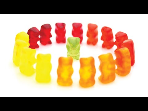 Gummy Bear Simple Science Experiment for Kids