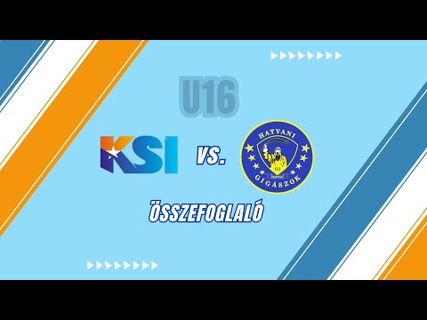 U16 KSI - FC Hatvan Gigászai összefoglaló (2024.12.15.)