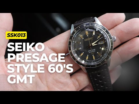 Seiko Presage Style60's GMT SSK013