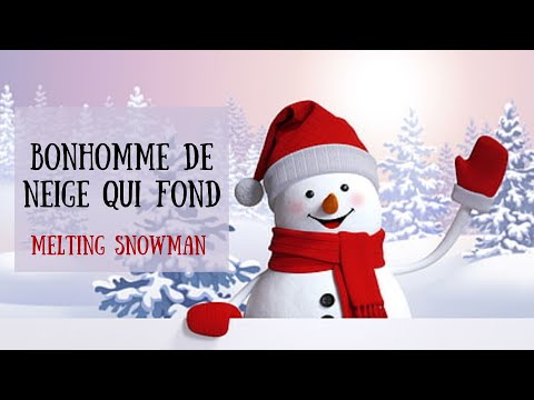 Activité pour enfant: Bonhomme de neige qui fond
