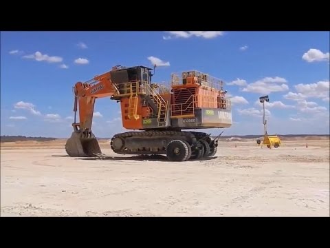 Szybszy transport koparki gasienicowej