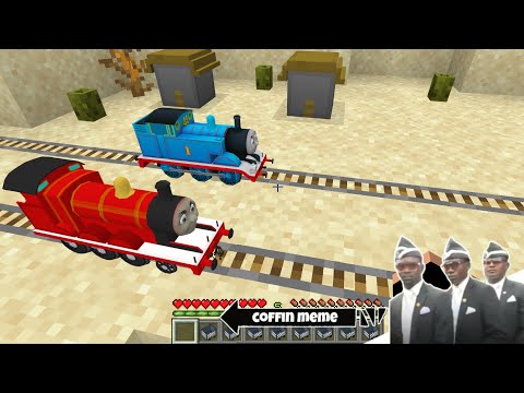 The Smallest Thomas Tank Engine and Friend in Minecraft - Coffin Meme