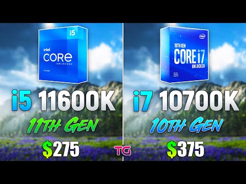 i5 11600K vs i7 10700K - Which CPU is Better for Gaming?