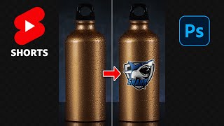 🧴 How To Place a Logo Onto a Bottle In Photoshop!