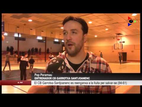 El CB Garrotxa Santjoanenc derrota amb claredat un rival directe, el Mataró ‘B’