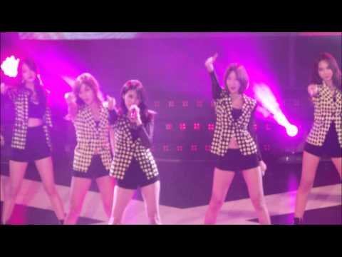 130822 라이브 파워 뮤직 - 나인뮤지스 (Nine Muses) "Wild"