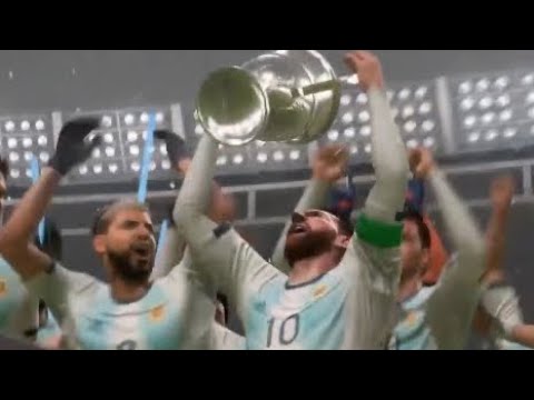 FIFA 21 Argentina vs Brasil Final Copa América 2021 Maracaná Conmebol Messi Neymar