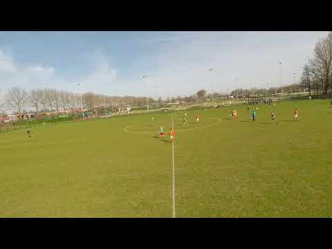 De Alblas JO14-1 - Irene '58 JO14-1 Tweede helft (2/5)