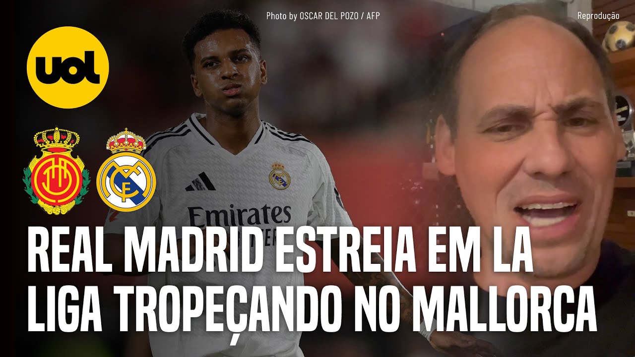 'REAL MADRID TROPEÇOU NO MALLORCA EM ESTREIA PELA LA LIGA', JULIO GOMES ANALISA JOGO