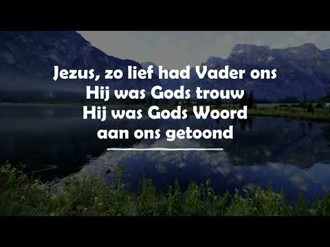 Opwekking met tekst 534 Jezus Gods heerlijkheid