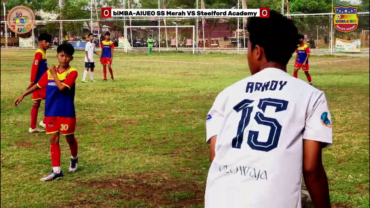 JAKARTA BARAT JUNIOR LEAGUE 2026 U-15 | biMBA AIUEO SS MERAH vs STEELFORD ACADEMY