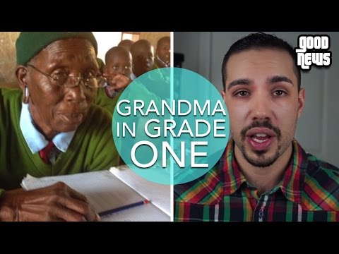 Grandmother in Grade 1