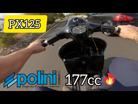 VESPA PX125 - Polini 177cc - Sound Only