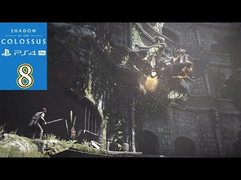 Shadow of the Colossus PS4 8th Colossus Gameplay Walkthrough Part 8 - Kuromori (The Gecko)