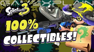 Find ALL Story Mode Collectibles in Splatoon 3 - 100% Guide (Scrolls, Card Packs, Sardinium & More!)