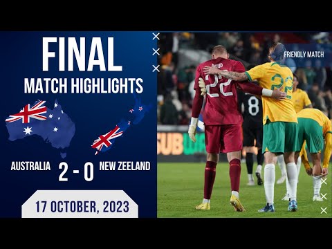 Australia 2-0 New Zeeland