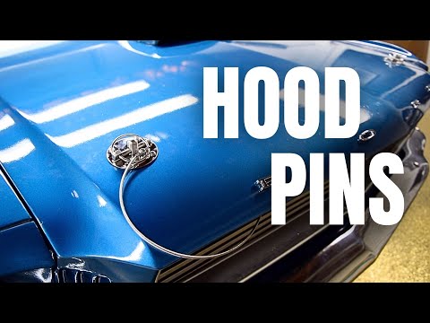 HOOD PIN Install | 1966 Mustang Coupe