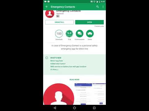 Emergency Contacts Video