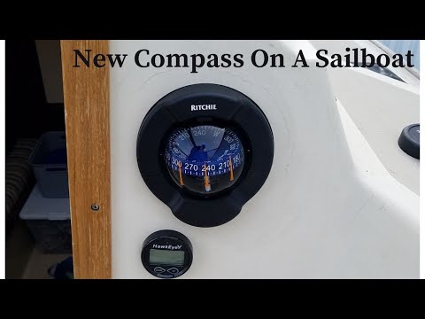 How To Install A New Compass On A Sailboat | E37