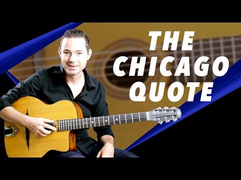 'Chicago' Quote On  'It Had To Be You' - Gypsy Jazz Guitar Secrets