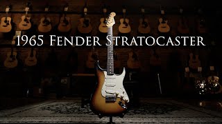 Video thumbnail for 1965 Fender Stratocaster by Emerald City Guitars