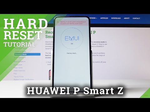 HARD RESET HUAWEI P Smart Z – Bypass Screen Lock / Wipe Data