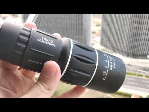 Monocular 16 x 52 HD - 66m/8000m - Outdoor Test