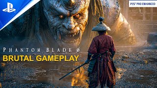 PHANTOM BLADE ZERO Brutal Epic Gameplay 4K | EXCLUSIVE PS5 and PC Brutal Fast-Action RPG Souls