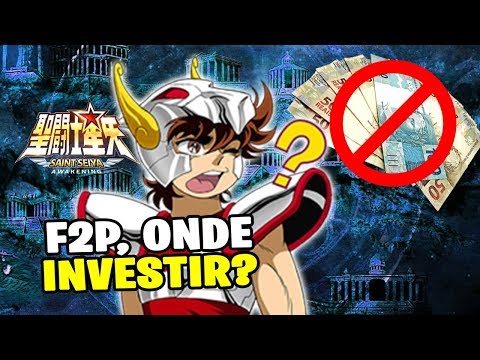 CONTA DE FREE TO PLAY, ONDE INVESTIR NO JOGO - Saint Seiya : Awakening