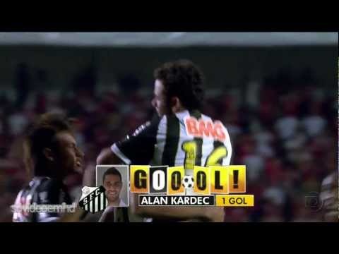 Gols - Internacional (BRA) 1 x 1 Santos (BRA) - Libertadores 2012 - 04/04/2012 - Globo HD