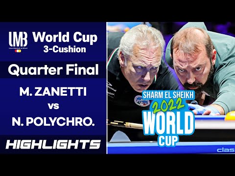 Quarter Final - 마르코 자네티 Marco ZANETTI vs 니코스 폴리크로노폴로스 Nikos POLYCHRONPOULS. H/L